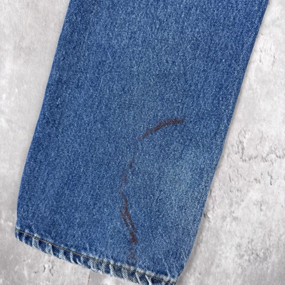 Vintage Levis 517 Jeans Mens 31x32 (30x30) Blue Denim Bootcut Made In USA 80s